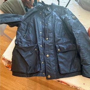 Belstaff Dark Blue Military Jacket